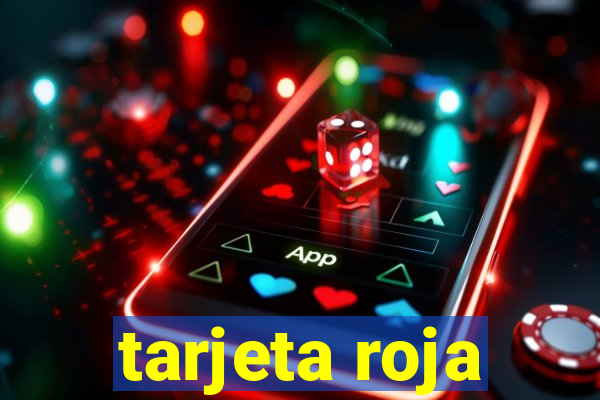 tarjeta roja